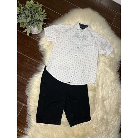 English Laundry/ Children’s Place button down short set sz - Picture 1 of 6